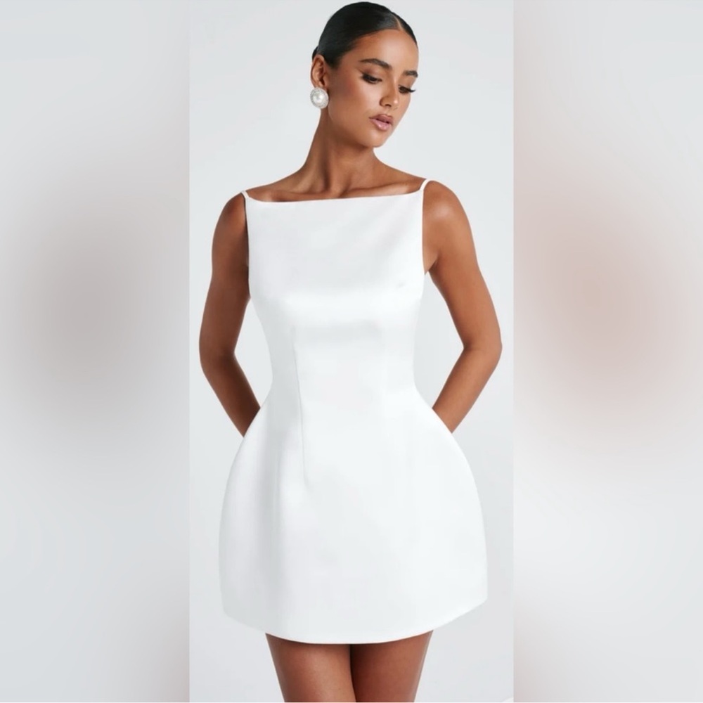 Tate Mini Dress - Ivory